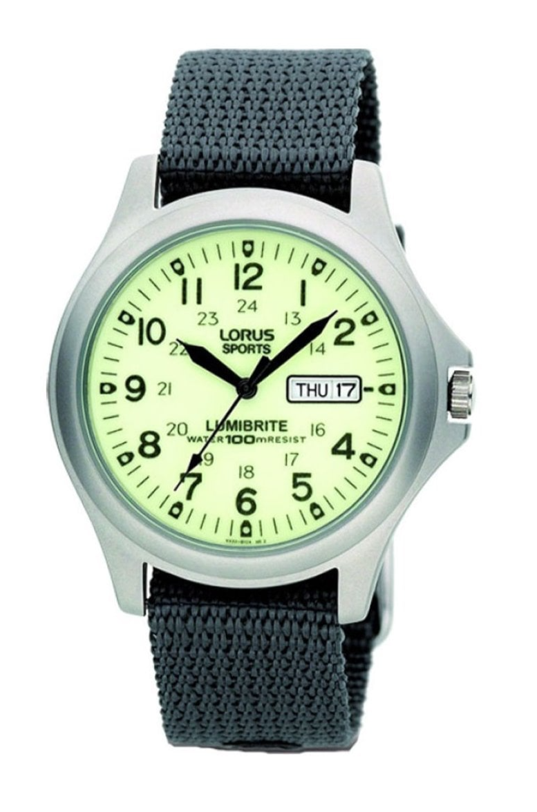 Lorus Mens Lumibrite Military Watch RJ655AX 9 99.00