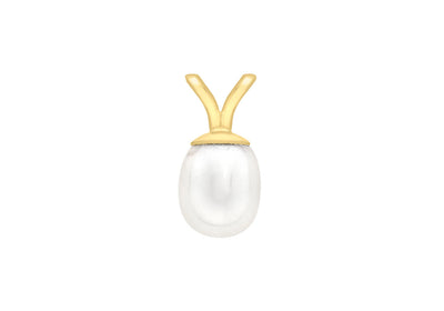 9K Yellow Gold Cult Freshwater Pearl Pendant