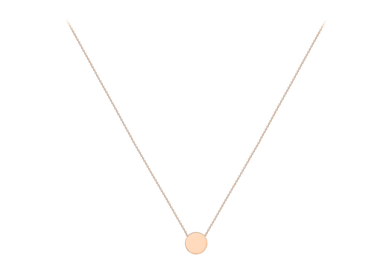 Rose Gold Pendant Necklace