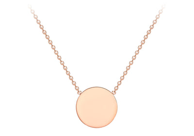 Rose Gold Pendant Necklace