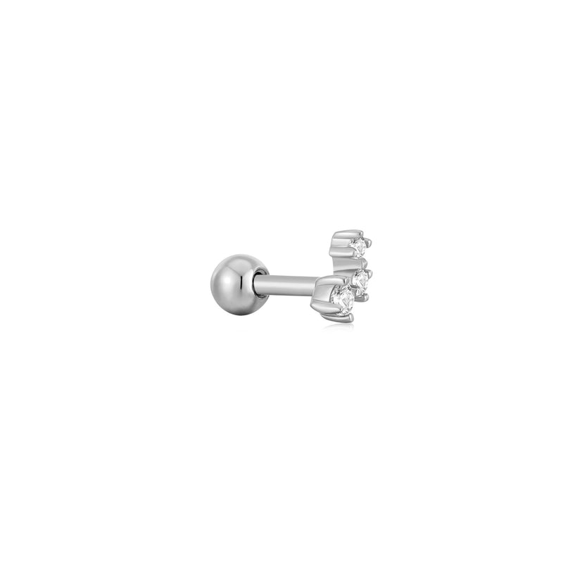 Ania Haie Silver Sparkle Galaxy Barbell Single Earring