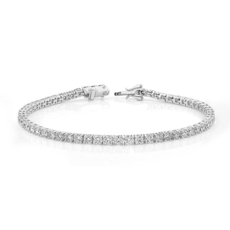 3.00ct Lab Grown Diamond Tennis Bracelet in 18K White Gold