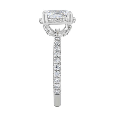 1.42ct Lab Grown Diamond Ring in 18K White Gold