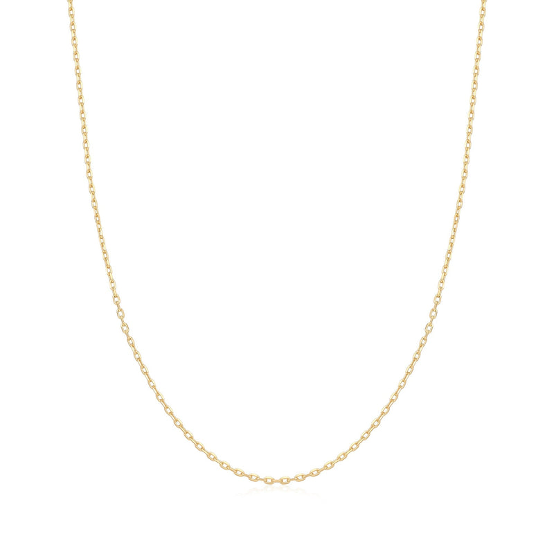 Ania Haie Gold Mini Link Charm Chain Necklace