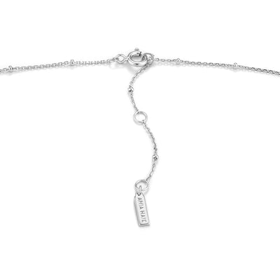 Ania Haie Sunbeam Emblem Silver Necklace