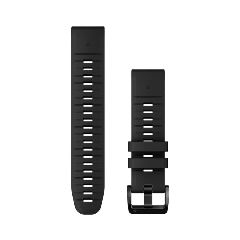 Garmin Quickfit 22mm Black Silicone Watch Band 010-13280-00