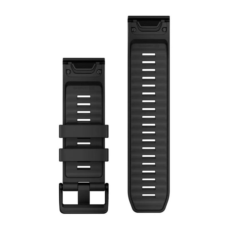 Garmin Quickfit 26mm Black Silicone Watch Band 010-13393-02