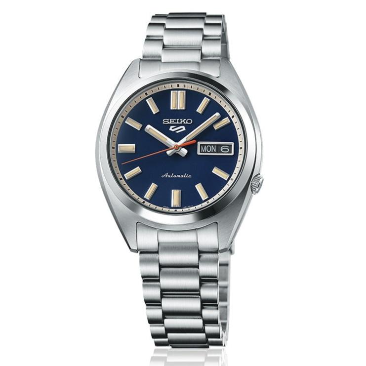 Seiko 5 Sports Stainless Steel Automatic Watch Blue Dial SRPK87K1