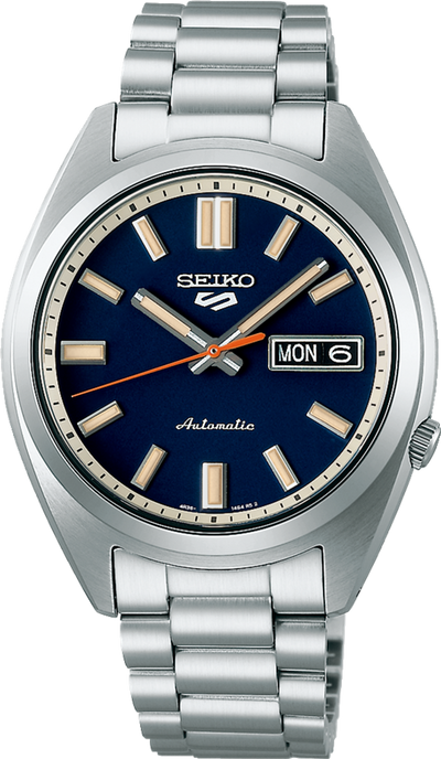 Seiko 5 Sports Stainless Steel Automatic Watch Blue Dial SRPK87K1