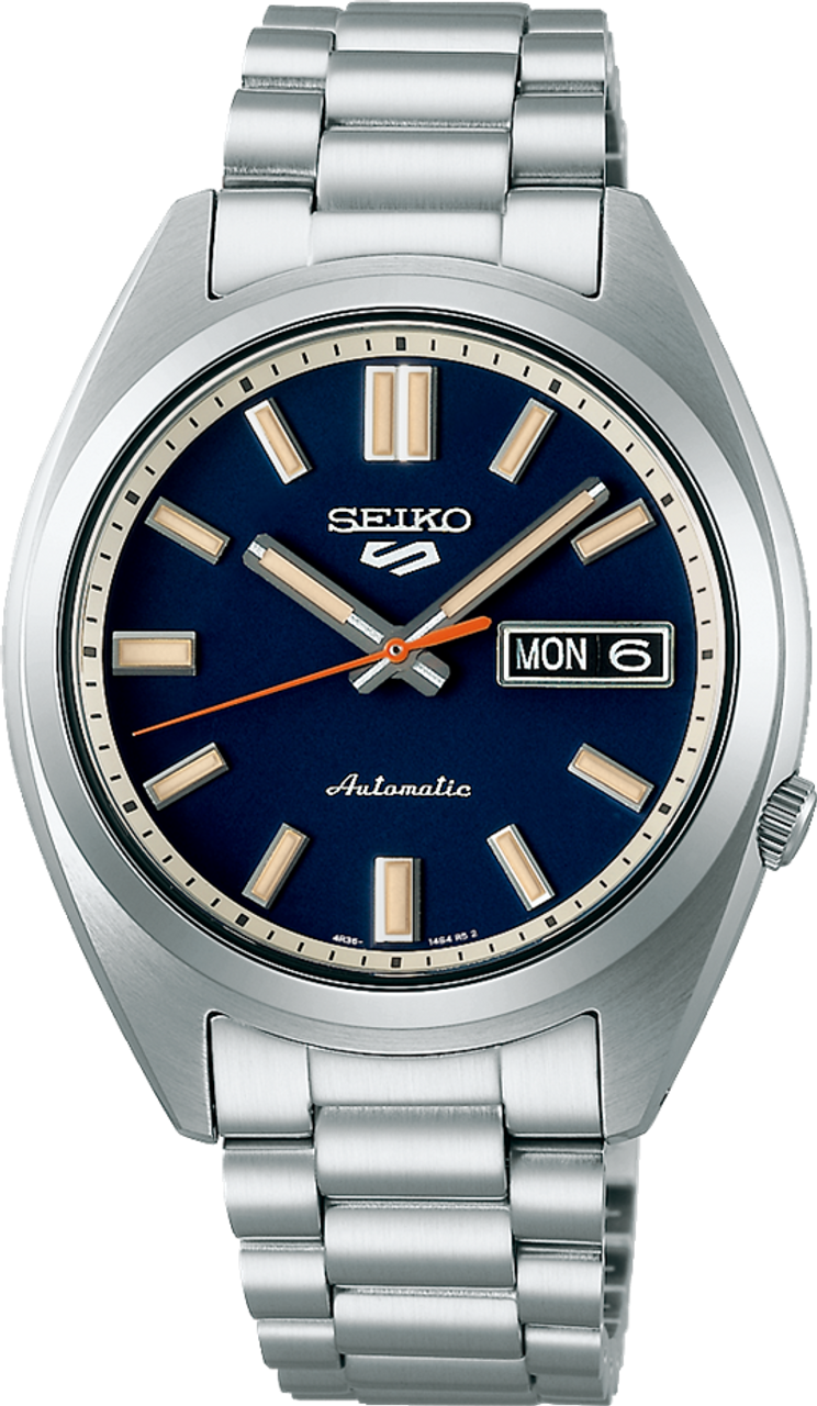 Seiko 5 Sports Stainless Steel Automatic Watch Blue Dial SRPK87K1