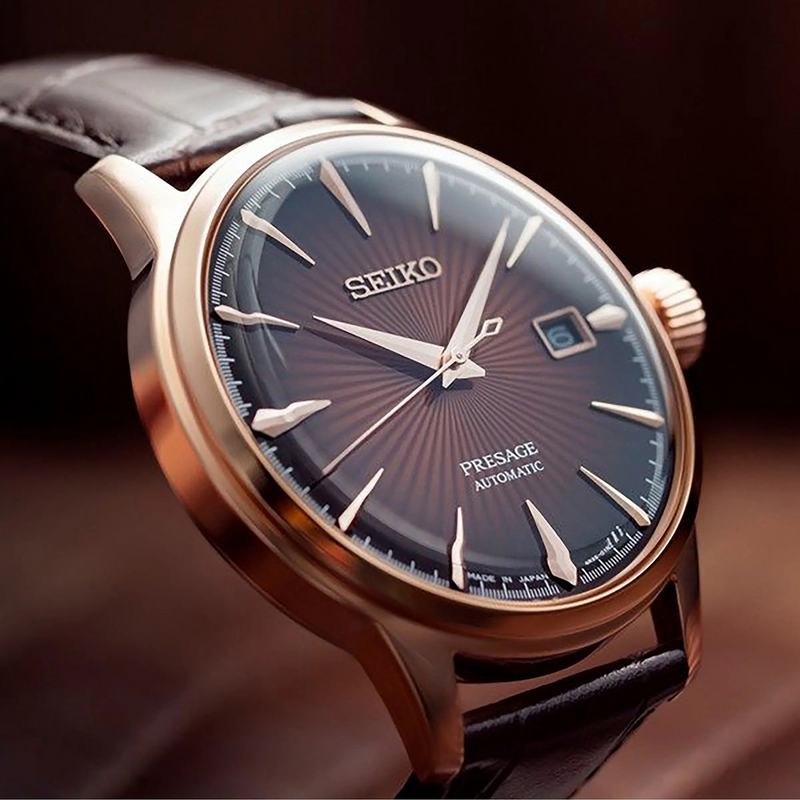 Seiko Presage SRPB46J Cocktail Time "Manhattan" Automatic Watch 40.5mm