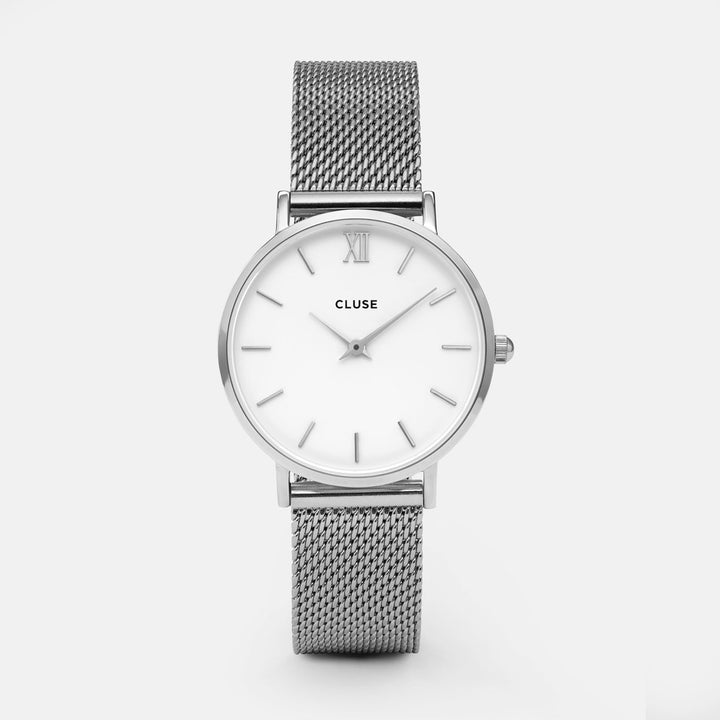 CLUSE Minuit Mesh Silver/White CW0101203002 @ $132.00