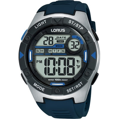 Lorus R2395MX-9 Digital Multi-Timer Watch